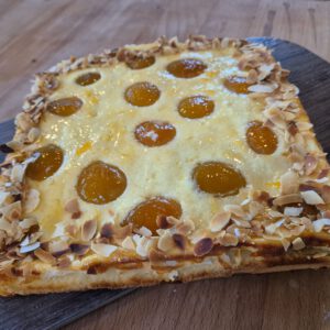 Obst Quarkkuchen mit gerösteten Mandeln - 23.01.2026